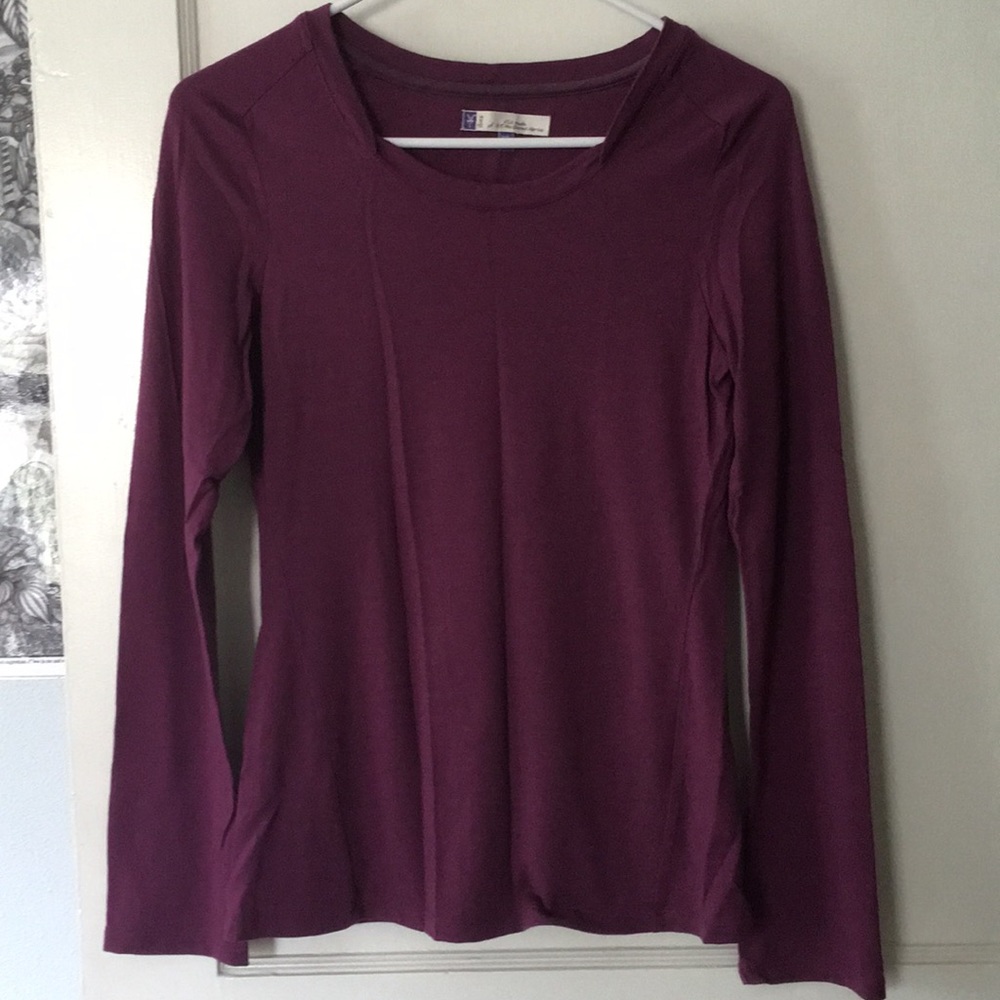 Ibex wool long sleeve tee